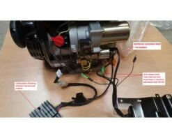 15 Hk Loncin Motor M/elstart Og 25,4 Mm Aksel -Værktøj Salgsbutik 15 hk loncin motor m elstart og 254 mm aksel 3