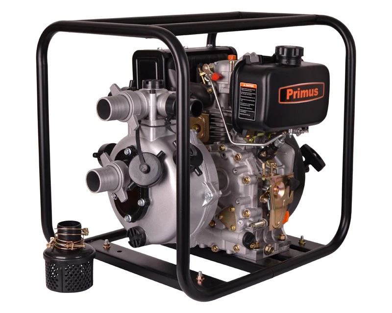 2" Brandpumpe / Vandpumpe Med 5,2 Hk Dieselmotor 2 2" Brandpumpe / Vandpumpe Med 5,2 Hk Dieselmotor - Billede 2