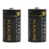 D Alkaline Batterier - 2 Stk. - Firefly