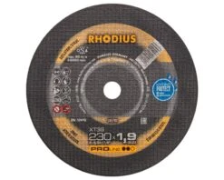 1 Stk. Rhodius XT38 - 230 Mm Skæreskive - Rustfri