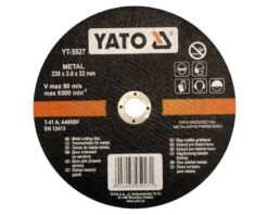 230 Mm Skæreskive Til Jern