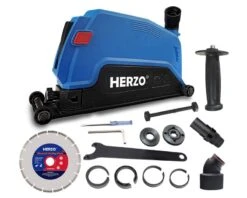 Rilleskærer - 230 Mm - Til Montering På Vinkelsliber