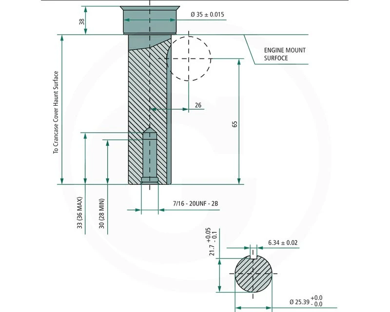 24 Hk Loncin 2 Cyl. Lodret Aksel 5 24 Hk Loncin 2 Cyl. Lodret Aksel - Billede 5