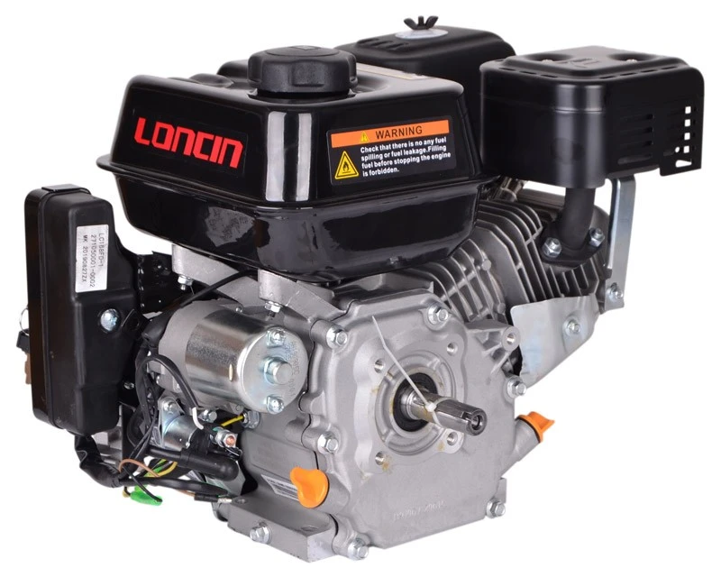 7 Hk Loncin Benzinmotor Med Elstart - 19 Mm Aksel 3 7 Hk Loncin Benzinmotor Med Elstart - 19 Mm Aksel - Billede 3