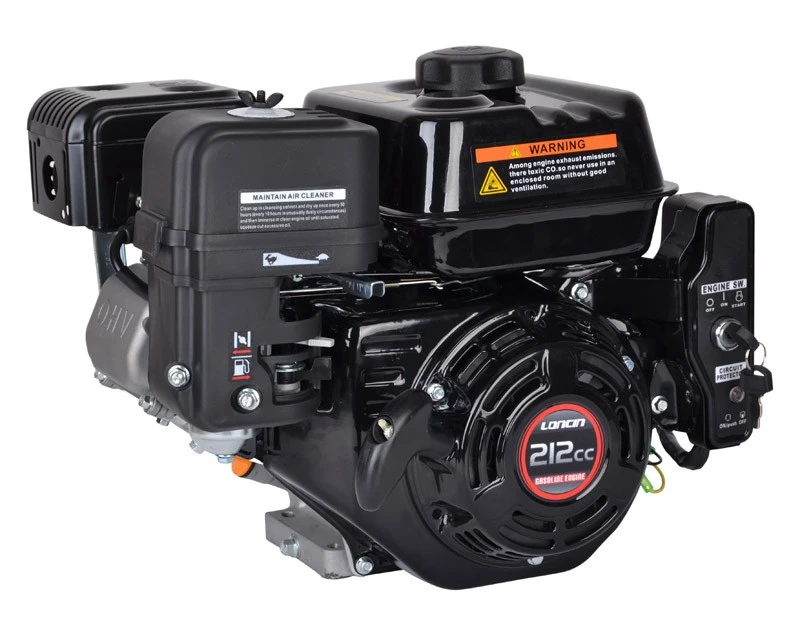 7 Hk Loncin Benzinmotor Med Elstart - 19 Mm Aksel 1 7 Hk Loncin Benzinmotor Med Elstart - 19 Mm Aksel