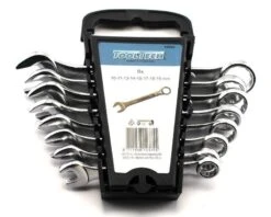 10 - 11 - 12 - 13 - 15 - 17 - 18 - 19 Mm Fastnøgler/ringgaffelnøgler