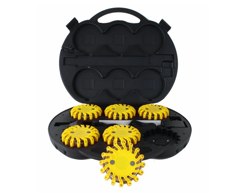 Advarselsblink "skildpadder" Med Løbelys - Orange 1 Advarselsblink "skildpadder" Med Løbelys - Orange