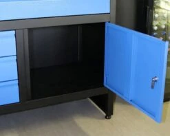 Güde Arbejdsbord - Med Skab Og 4 Skuffer -Værktøj Salgsbutik arbejdsbord med skab og skuffer 2