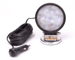 LED Arbejdslampe 18 Watt - Med Magnetfod - 12/24 Volt