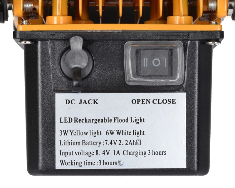 Arbejdslampe Og Advarselsblink - Opladeligt Batteri 4 Arbejdslampe Og Advarselsblink - Opladeligt Batteri - Billede 4