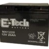 Batteri 12 Volt 20 Ah Til Generatorer Mm