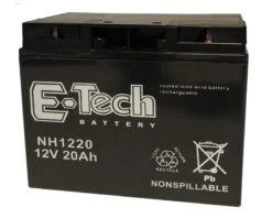 Batteri 12 Volt 20 Ah Til Generatorer Mm