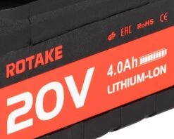 Batteri - 4,0 Ah 20 Volt - Til Rotake -Værktøj Salgsbutik batteri 20 volt 40 ah rotake 2