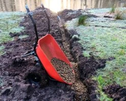 Batteridrevet Trillebør - 260 Kg - 40 Volt -Værktøj Salgsbutik batteridrevet trillebor 260 kg 40 volt 6