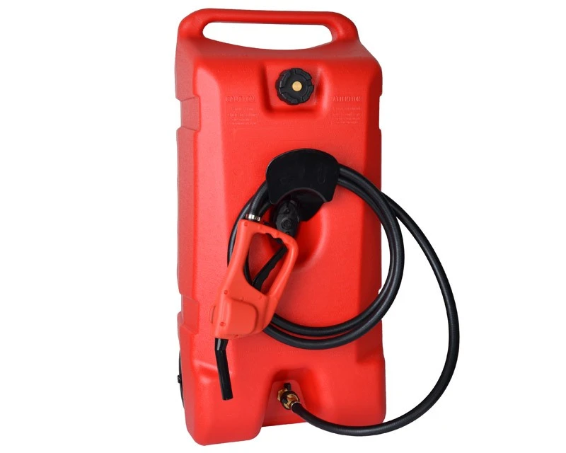 Benzindunk / Dieseltank 53 Liter Med Hjul Og Pumpepistol 2 Benzindunk / Dieseltank 53 Liter Med Hjul Og Pumpepistol - Billede 2