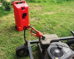 Benzindunk / Dieseltank 53 Liter Med Hjul Og Pumpepistol 11 Benzindunk / Dieseltank 53 Liter Med Hjul Og Pumpepistol -Værktøj Salgsbutik benzindunk 53 liter med hjul og pumpepistol 5