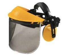 Beskyttelsesskærm /ansigtsværn/ Visir Med Høreværn