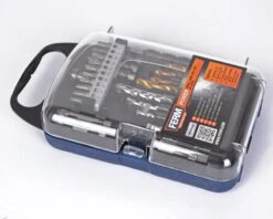 FERM Bits- & Borsæt Med 15 Bits Og 10 Bor Til Træ/stål/mur 5 FERM Bits- & Borsæt Med 15 Bits Og 10 Bor Til Træ/stål/mur -Værktøj Salgsbutik bits borst med 15 bits og 10 bor til tr staal mur 2