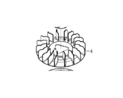 Blæsehjul/propel Til 13 Hk Rato Motor