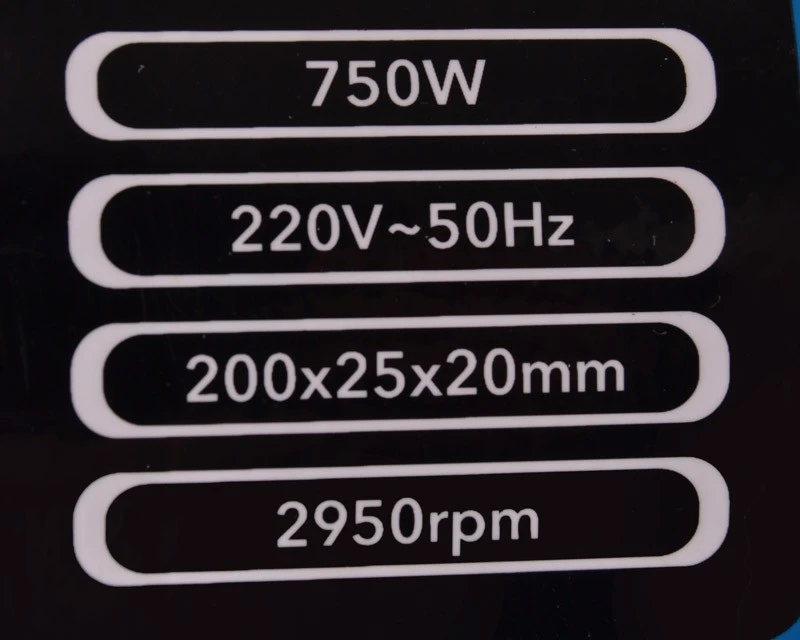 Bænksliber / Polermaskine - 200 Mm 4 Bænksliber / Polermaskine - 200 Mm - Billede 4