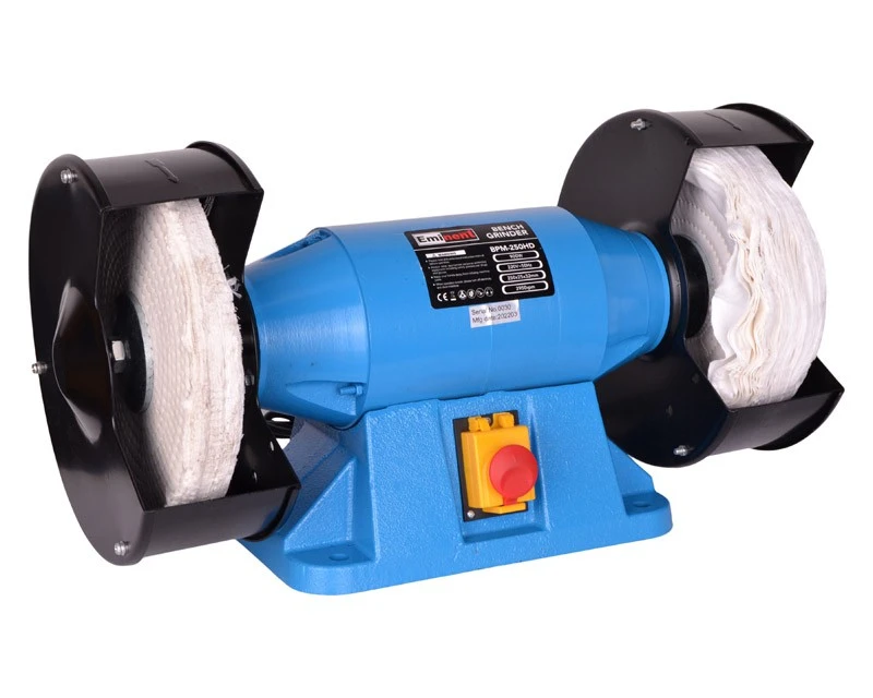 Bænksliber M/250 Mm Polerskiver - 900 Watt 1 Bænksliber M/250 Mm Polerskiver - 900 Watt