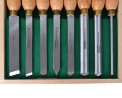 Drejejern - 8 Stk. I æske - 65 Mn -Værktøj Salgsbutik drejejern 8 stk i ske 65 mn 3