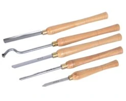 Drejejern - 5 Stk. I æske - HSS Stål