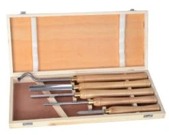 Drejejern - 5 Stk. I æske - HSS Stål -Værktøj Salgsbutik drejern 5stk hss 3