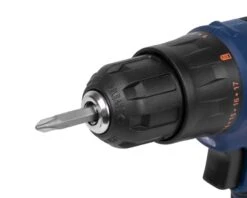 FERM Boremaskine 20 Volt - Med 2,0 Ah Batteri + Lader -Værktøj Salgsbutik ferm boremaskine 20 volt med batteri lader 3