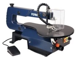 FERM Dekupørsav Med Fodpedal Og Var. Hastighed