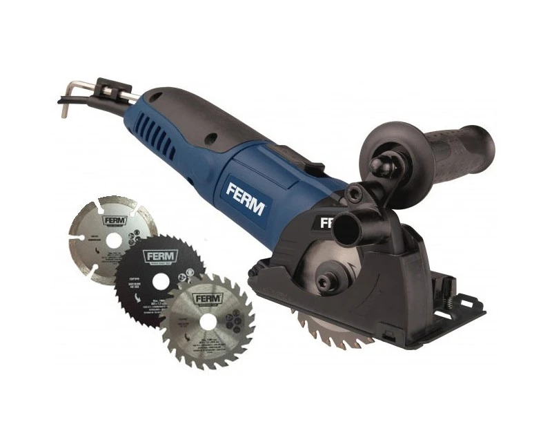 FERM Mini Dyksav / Rundsav - Inkl. 3 Stk. 85 Mm Klinger 1 FERM Mini Dyksav / Rundsav - Inkl. 3 Stk. 85 Mm Klinger