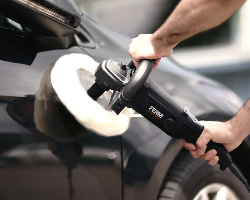 FERM Professionel Polermaskine 1400 Watt 2 FERM Professionel Polermaskine 1400 Watt - Billede 2