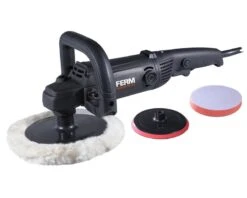 FERM Professionel Polermaskine 1400 Watt 7 FERM Professionel Polermaskine 1400 Watt -Værktøj Salgsbutik ferm professionel polermaskine 1400 watt 3