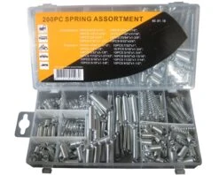 Fjedersæt - 200 Stk I Forskellige Størrelser