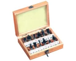 Fræsejern Til Overfræser 12 Stk. - 8 Mm Skaft