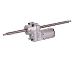 Gearmotor Til Askeplade - Smørefri - Inkl. Spindel - 12 Volt