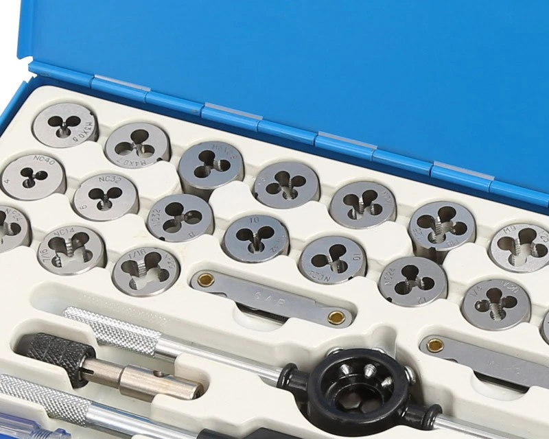 Gevindskærersæt Med 60 Dele 2 Gevindskærersæt Med 60 Dele - Billede 2