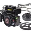 Go-kart Start Kit 2,5 Hk Motor + Slyngkobling + Kæde