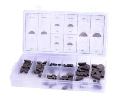 Halvmåne Not Sortiment - 80 Dele I Mm-mål