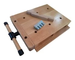 Mini Høvlebænk - Skruetvinge -Værktøj Salgsbutik holvebank 30x40cm 2