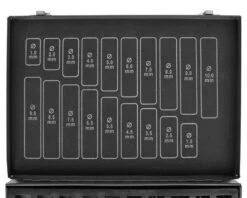 HSS Bor / Metalbor æske - 170 Stk. - Krydsslebne -Værktøj Salgsbutik hss bor metalbor saet med 170 stk 1 10 mm 5