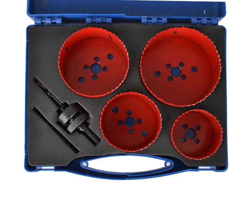 Hulsavsæt / Kopbor I Bimetal Til Metal/træ 4 Stk. 2 Hulsavsæt / Kopbor I Bimetal Til Metal/træ 4 Stk. - Billede 2