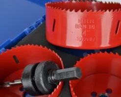 Hulsavsæt / Kopbor I Bimetal Til Metal/træ 4 Stk. 6 Hulsavsæt / Kopbor I Bimetal Til Metal/træ 4 Stk. -Værktøj Salgsbutik hulsavst kopbor hss til metal tr 4 stk 2