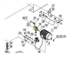 Hydraulikpumpe - 200 Bar -Værktøj Salgsbutik hydraulik pumpe til 22 og 26 tons braendeklover 2