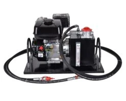 Hydraulikstation Med 6,5 Hk Benzinmotor Og Tank