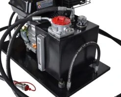 Hydraulikstation Med 6,5 Hk Benzinmotor Og Tank 10 Hydraulikstation Med 6,5 Hk Benzinmotor Og Tank -Værktøj Salgsbutik hydraulikstation med euro5 motor og tank 4