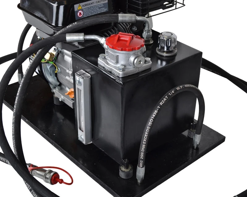 Hydraulikstation Med 6,5 Hk Benzinmotor Og Tank 5 Hydraulikstation Med 6,5 Hk Benzinmotor Og Tank - Billede 5