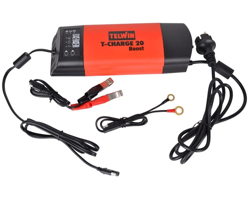 Telwin PULSE TRONIC - Impuls Batterilader Til 12 + 24 Volt 1 Telwin PULSE TRONIC - Impuls Batterilader Til 12 + 24 Volt
