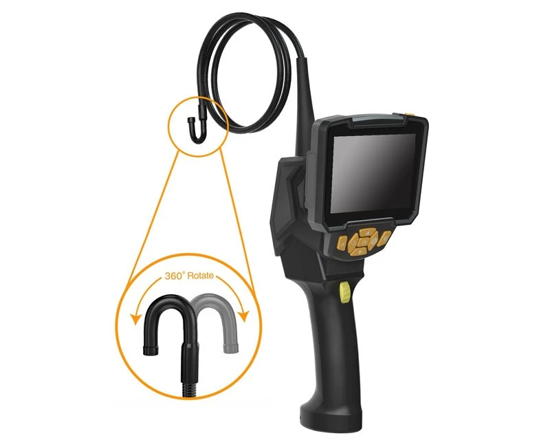 Proff. Inspektionskamera Med Skærm Og 360° Kamera 3 Proff. Inspektionskamera Med Skærm Og 360° Kamera - Billede 3