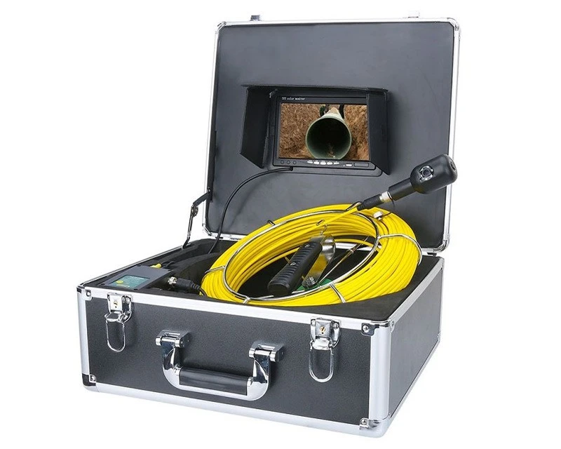 Kloak-TV Med 2 Kameraer Og 20 Meter Kabel 1 Kloak-TV Med 2 Kameraer Og 20 Meter Kabel